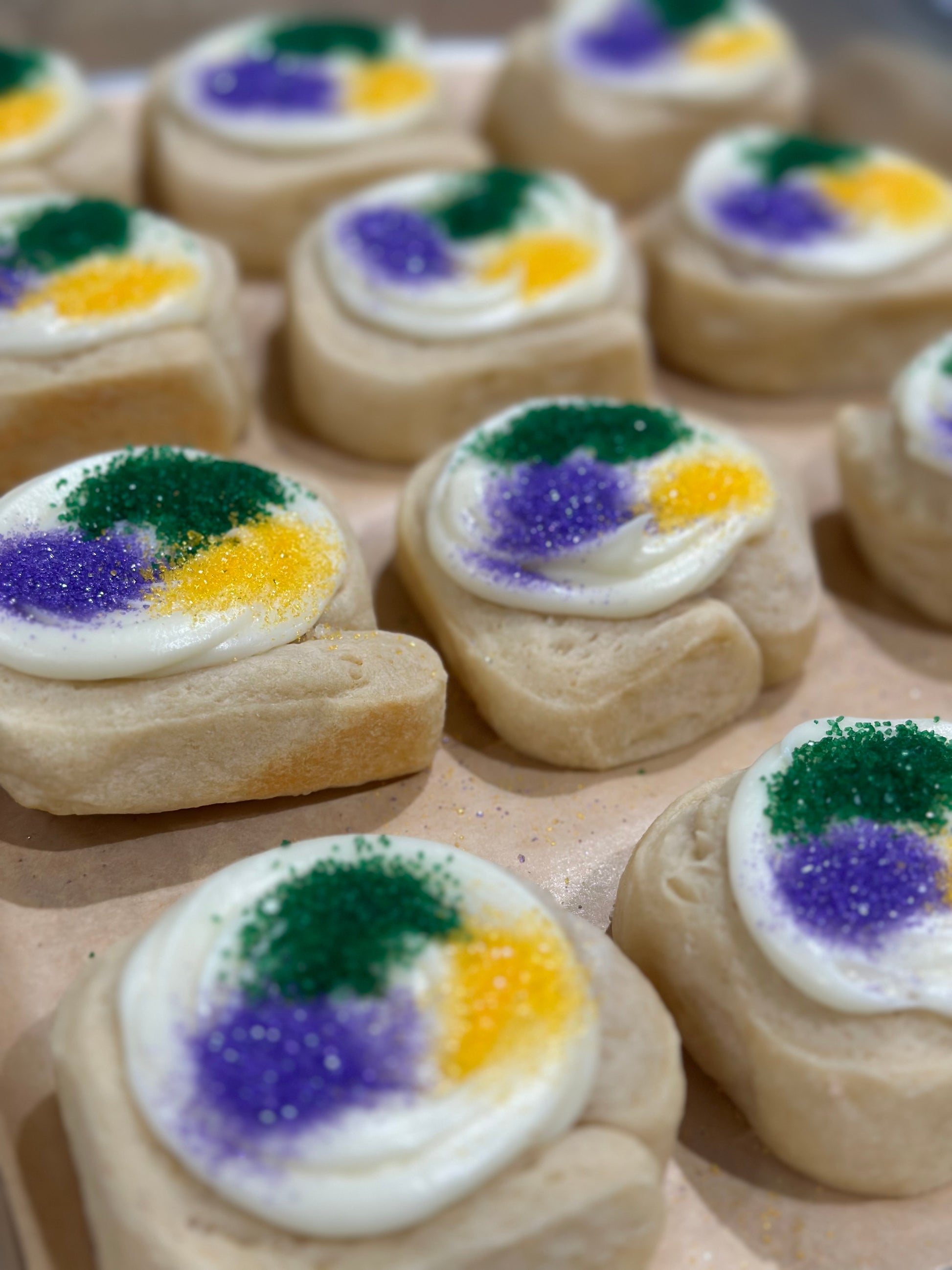 KING CAKE ROLLS