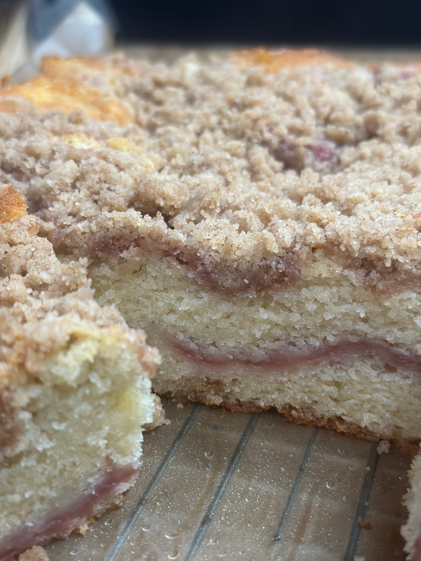 Strawberry Coffee Cake