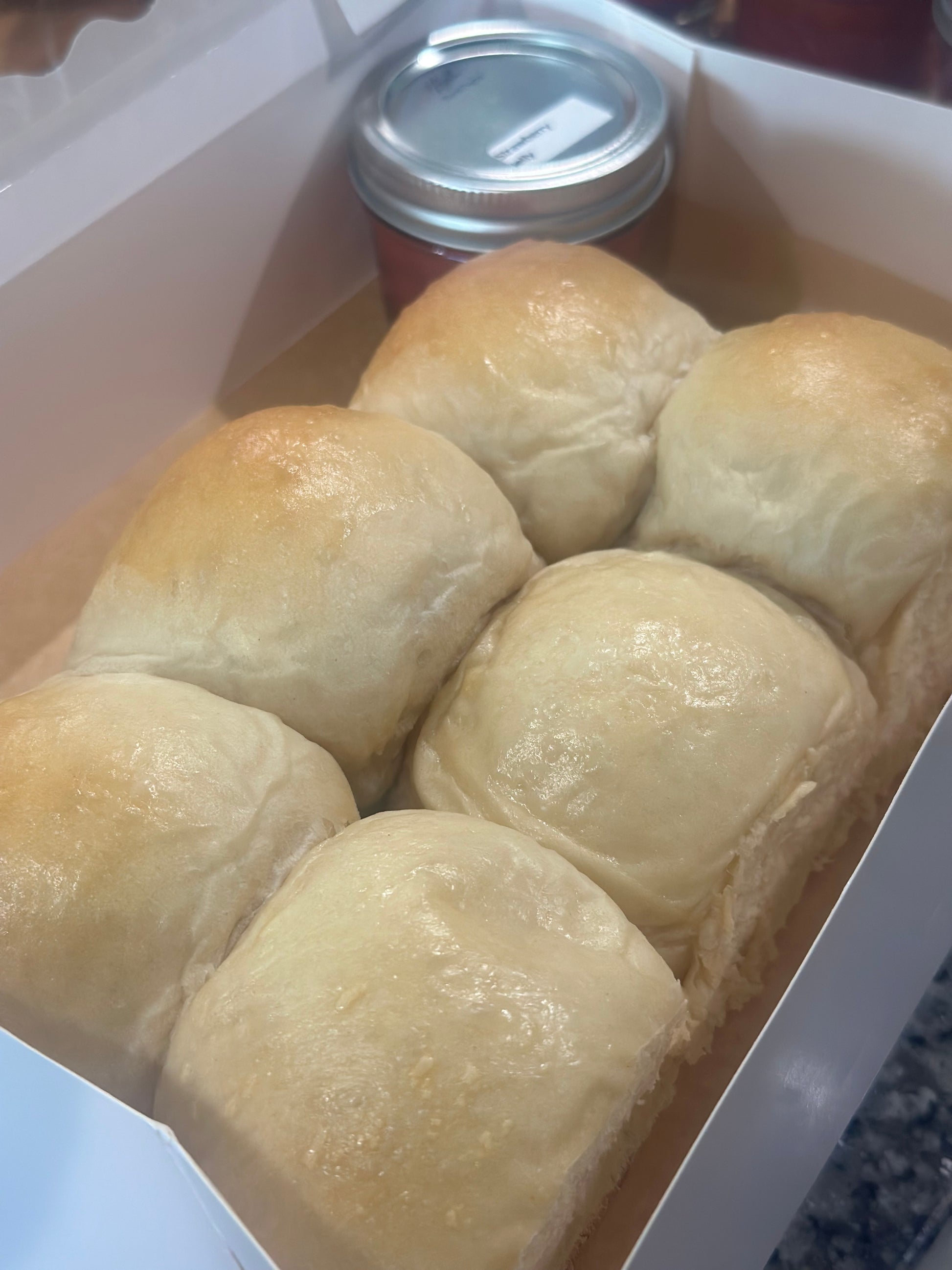 SOURDOUGH JAMMY BUNS
