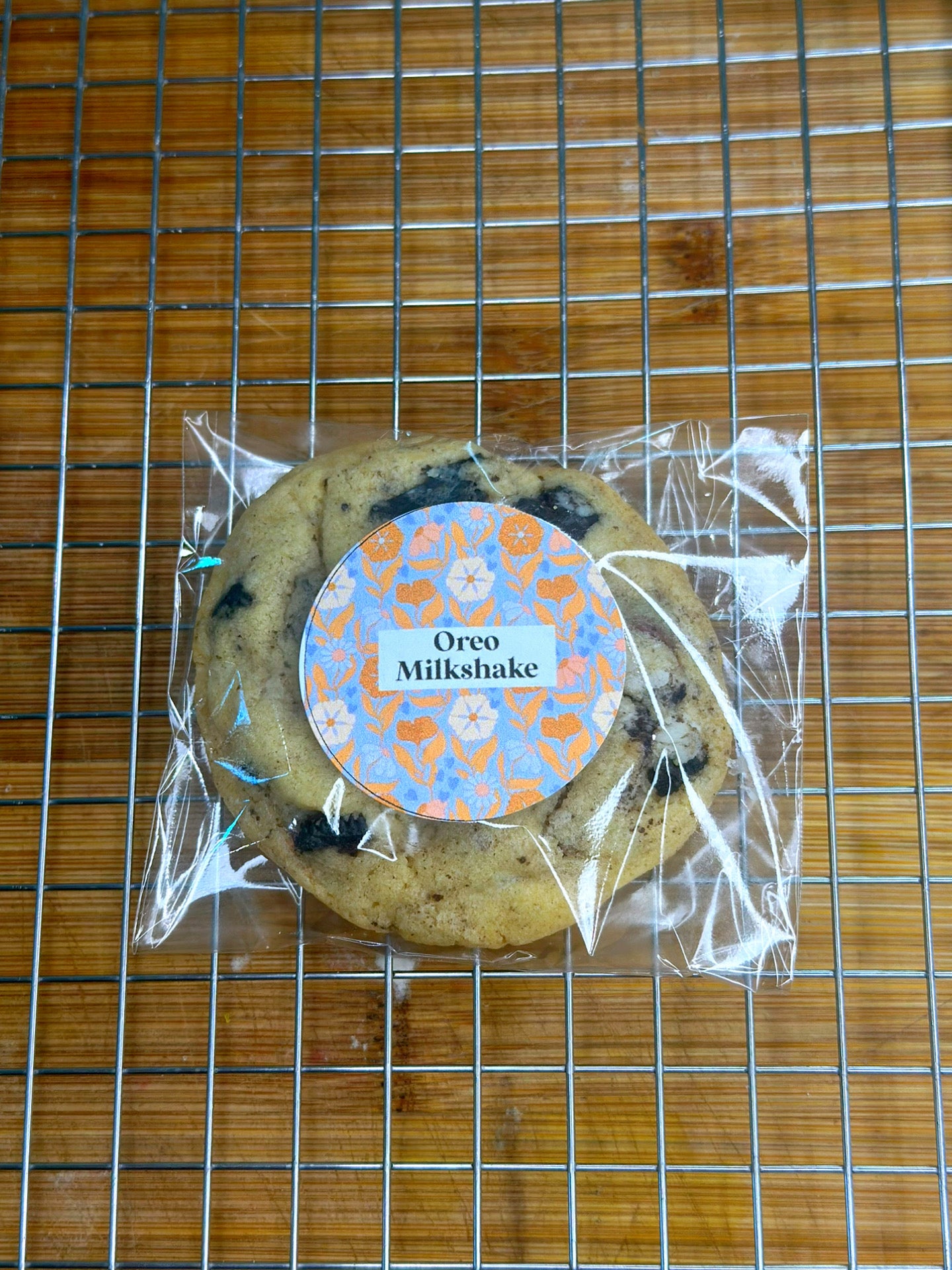 Oreo dream cookie – loaded with crushed Oreos and creamy base, a top-seller from Taressa Bakes Things